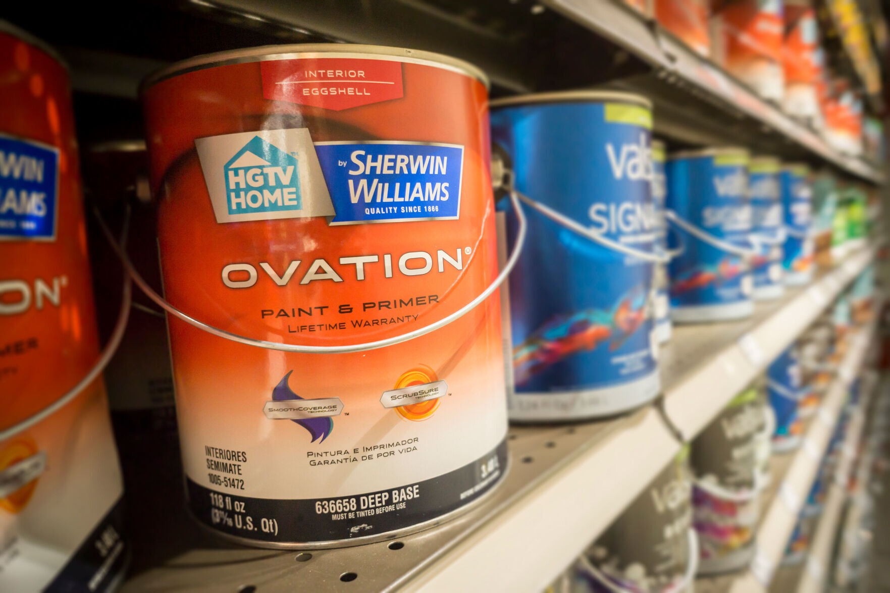Paint is the latest product facing supply shortages and higher prices